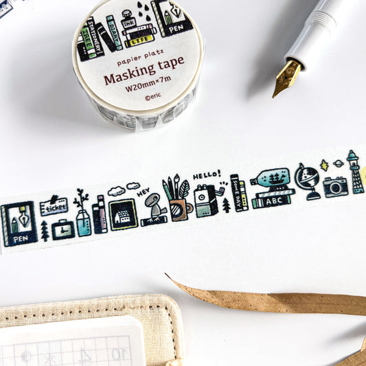 eric / Washi Tape - Bookshelf