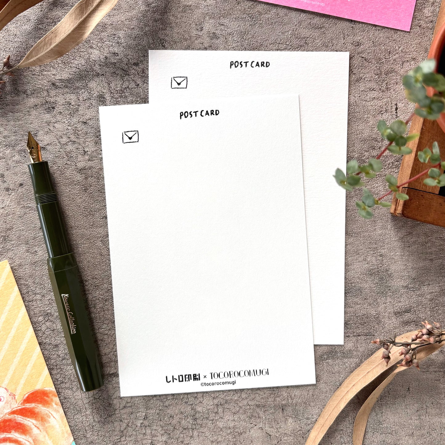 【数量限定】トコロコムギ / ポストカード「喫茶トコロコムギ」