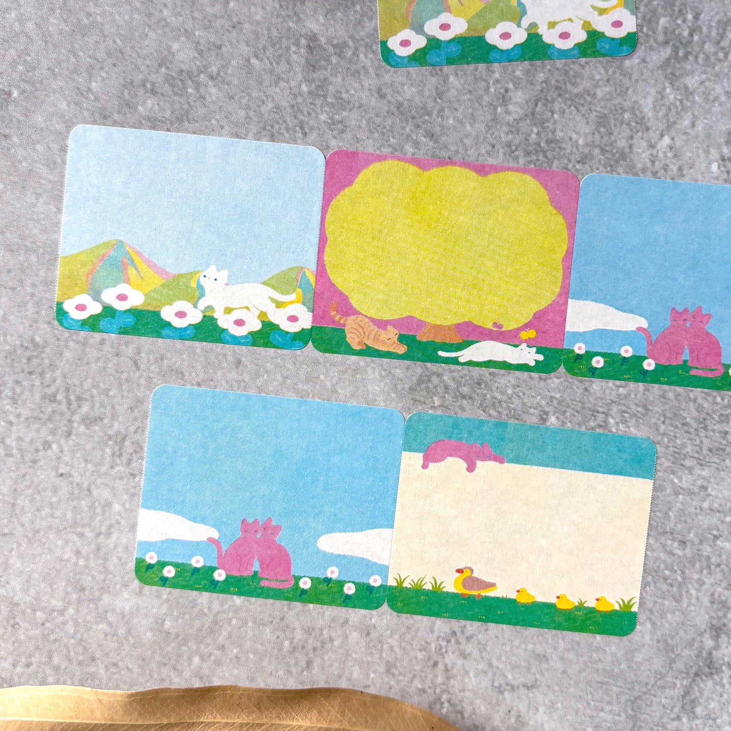 宮下和 / ロール付箋「ねこさんぽ」