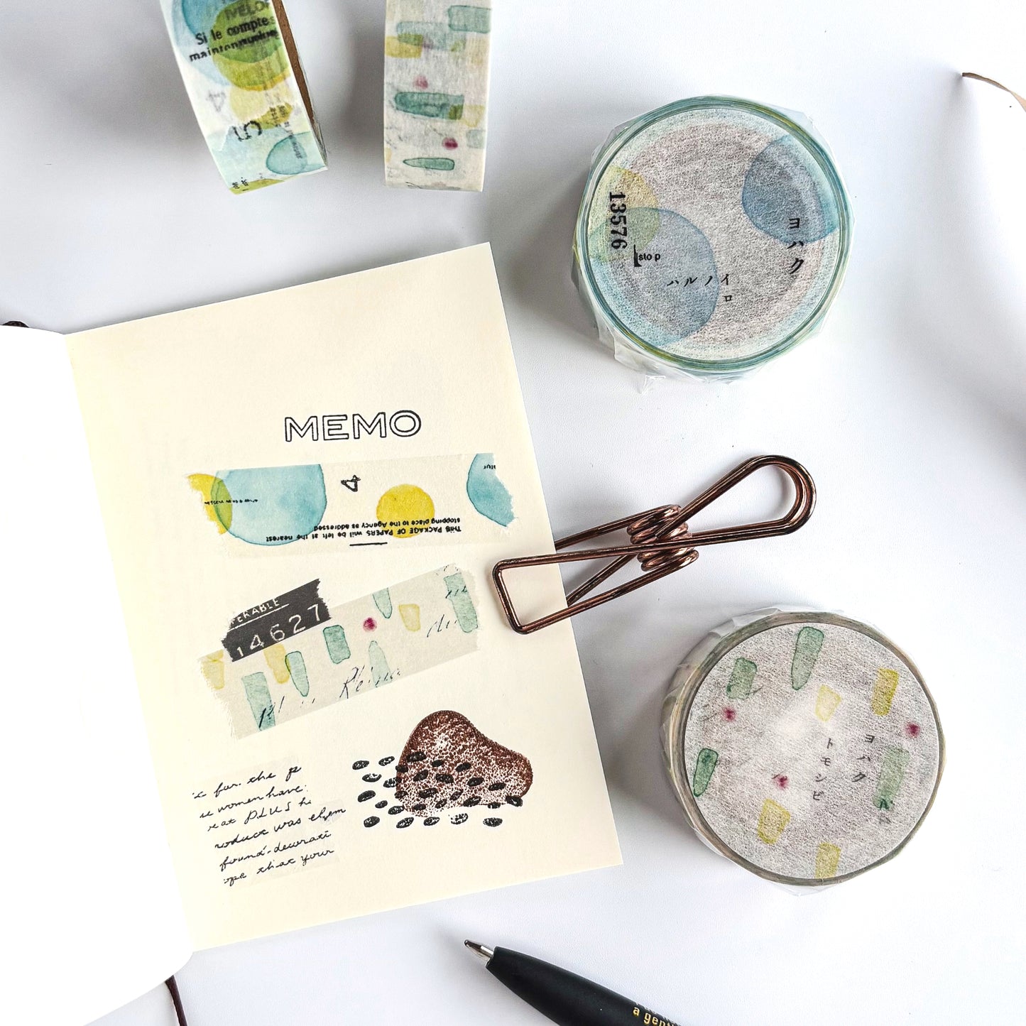 Yohaku / Washi Tape - Spring Colors