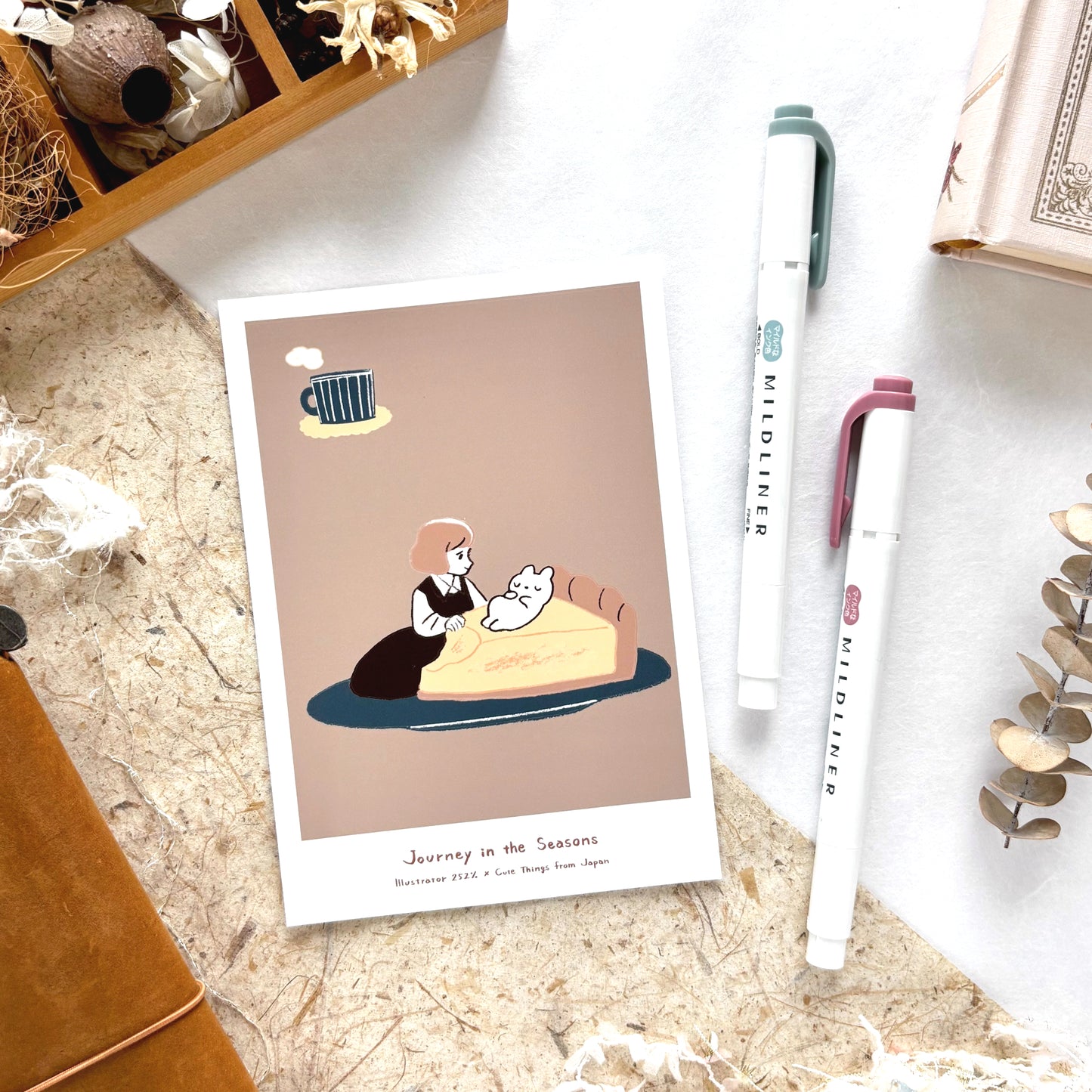 CTFJ x 252% / Postcard - Pie