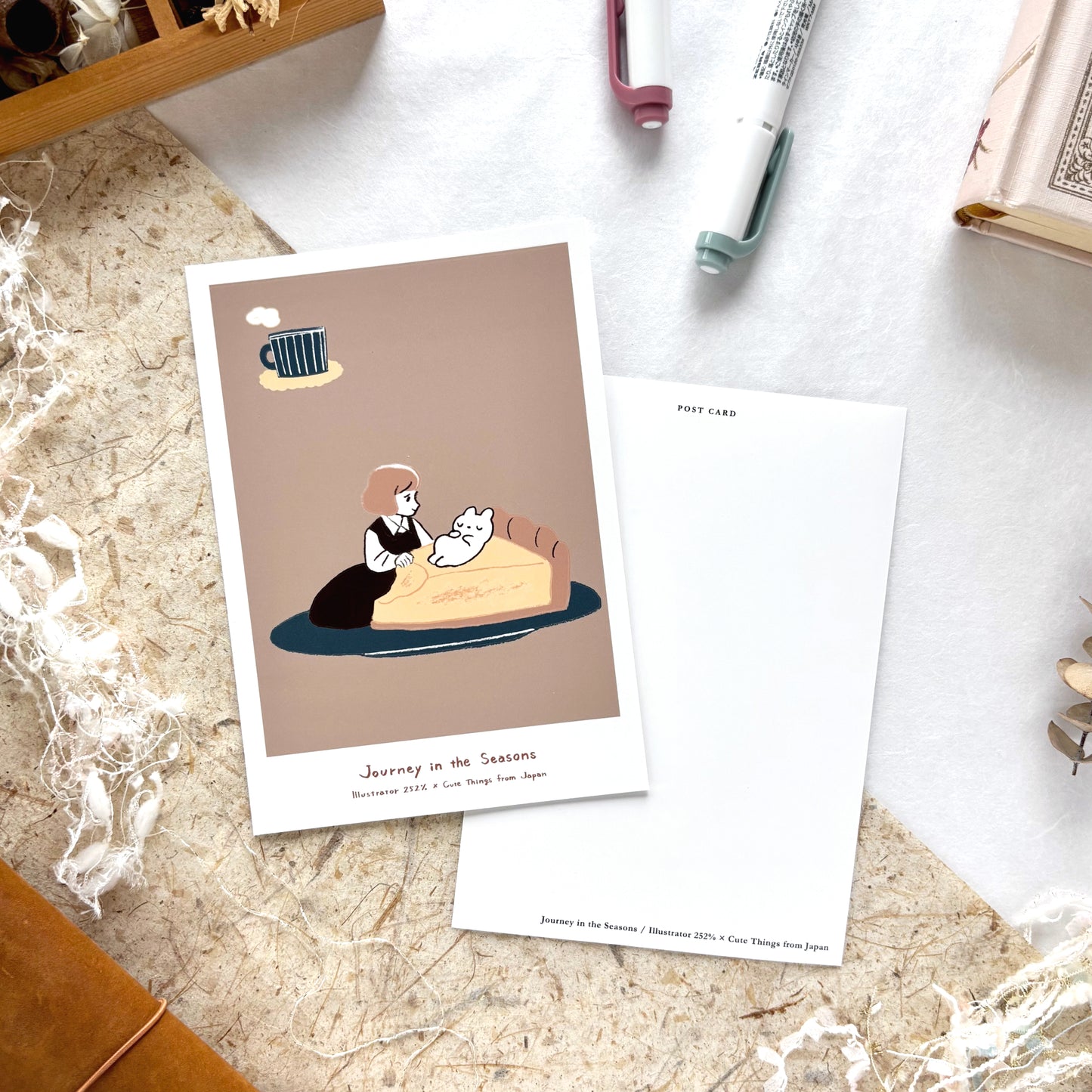 CTFJ x 252% / Postcard - Pie