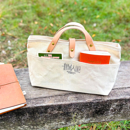 The Superior Labor / Paraffin Canvas Mini Bag - White