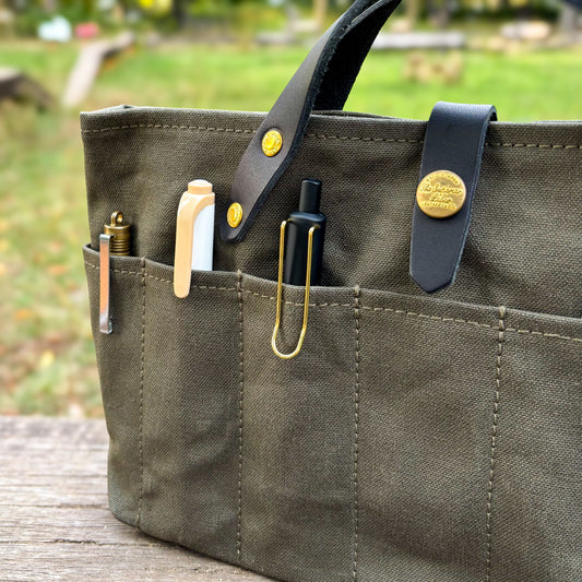 The Superior Labor / Paraffin Canvas Mini Bag - Khaki