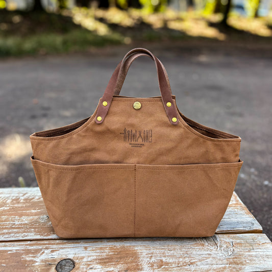 The Superior Labor / Paraffin Canvas Apron Bag - Brown