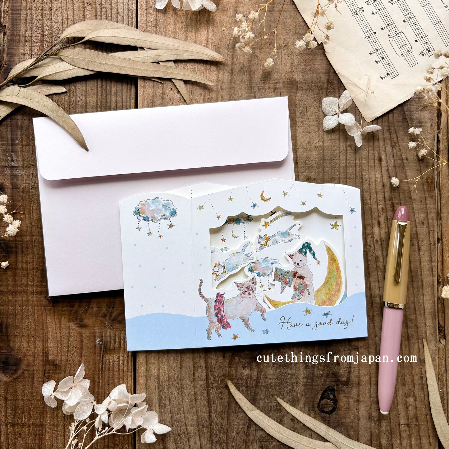 Tocorocomugi / Greeting Card - Starry Night