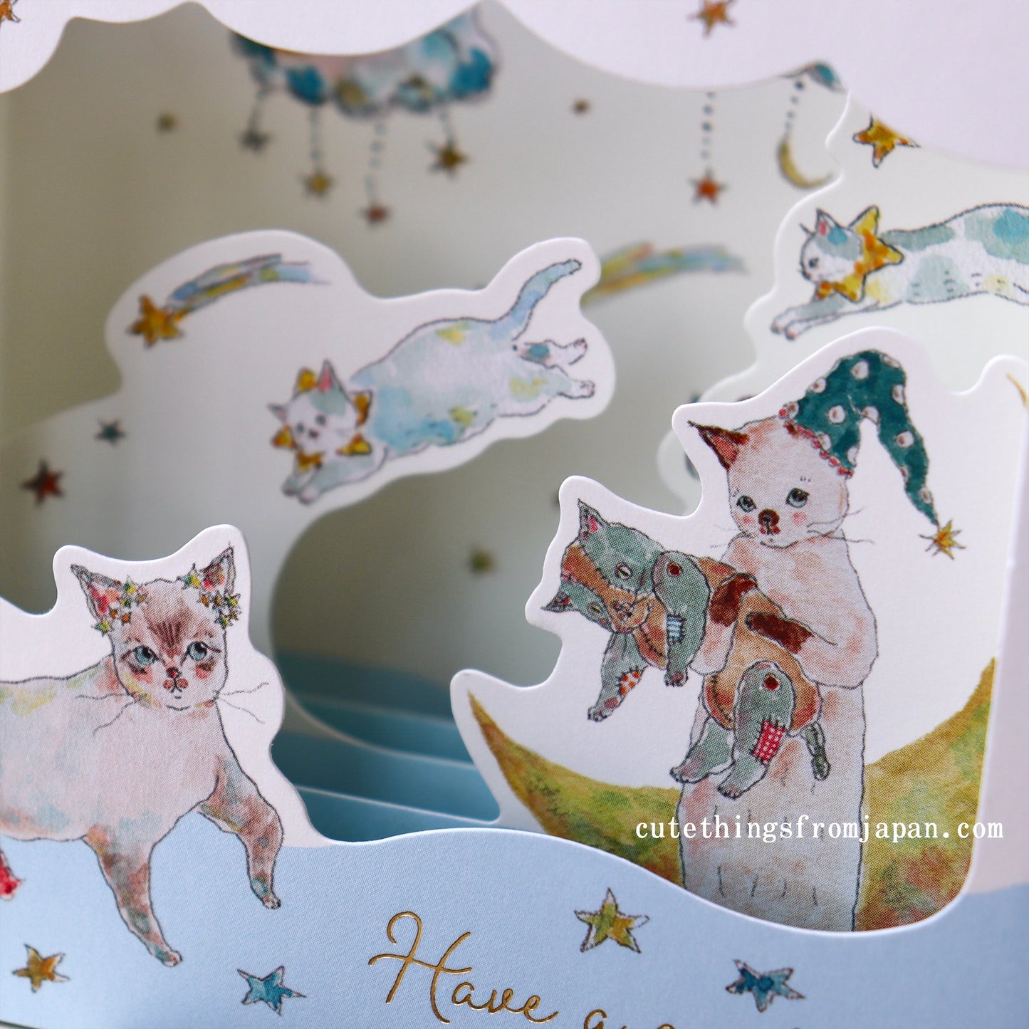 Tocorocomugi / Greeting Card - Starry Night