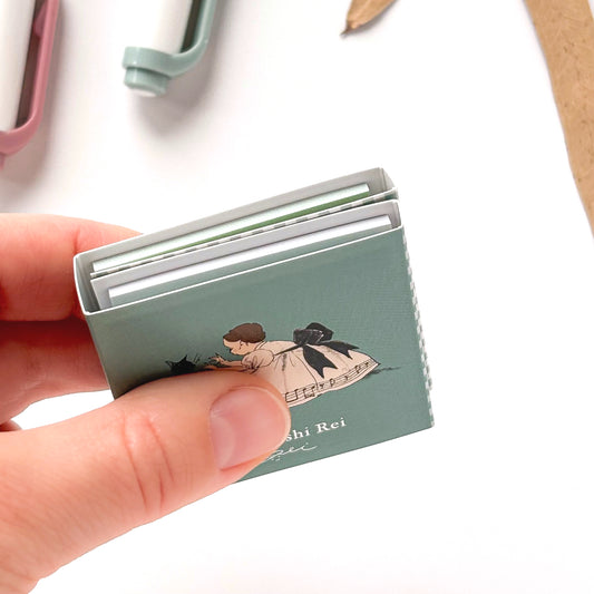 Rei Kurahashi / Book-style Sticky Notes - Black Cat