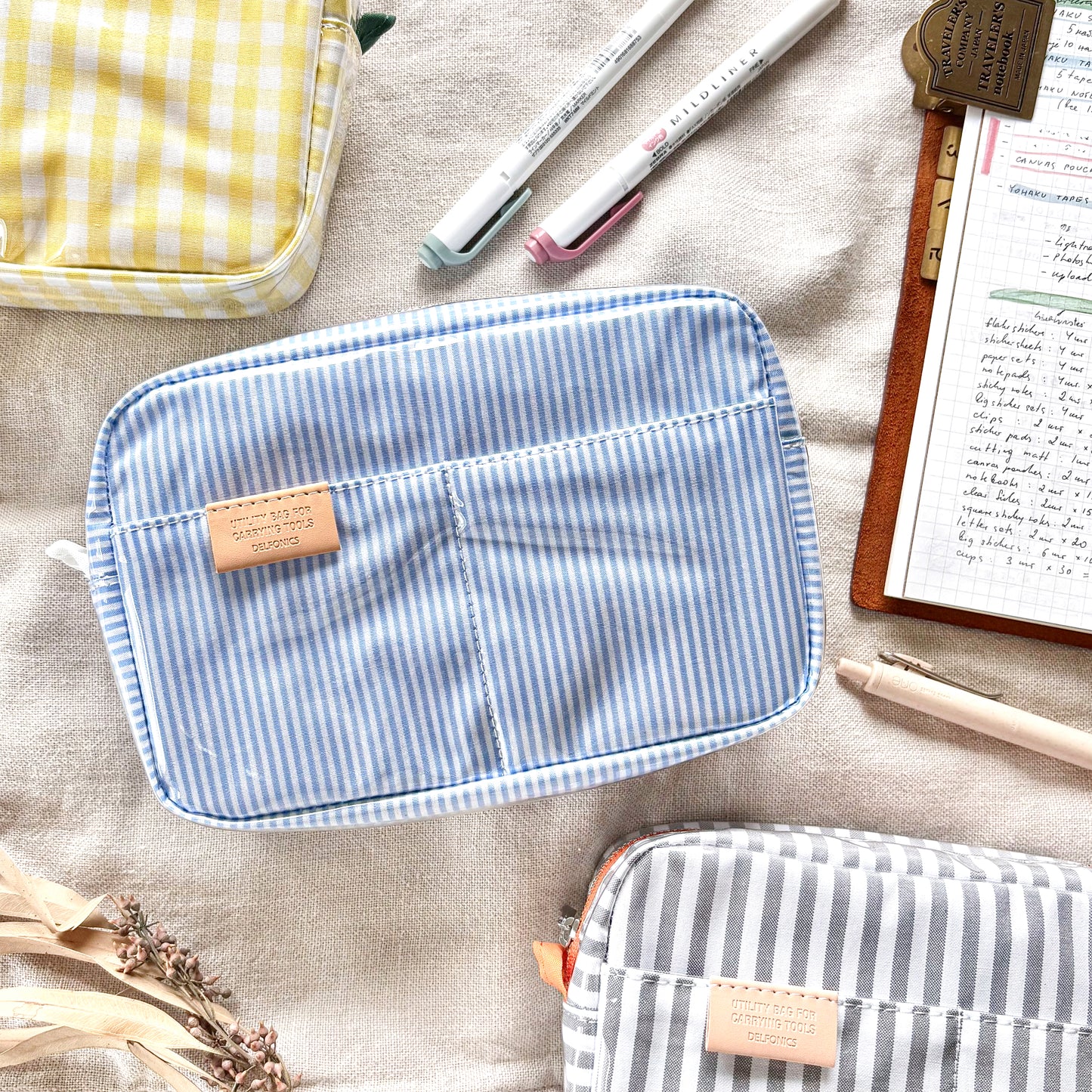Delfonics / Utility Pouch - Sereno Blue (S size)