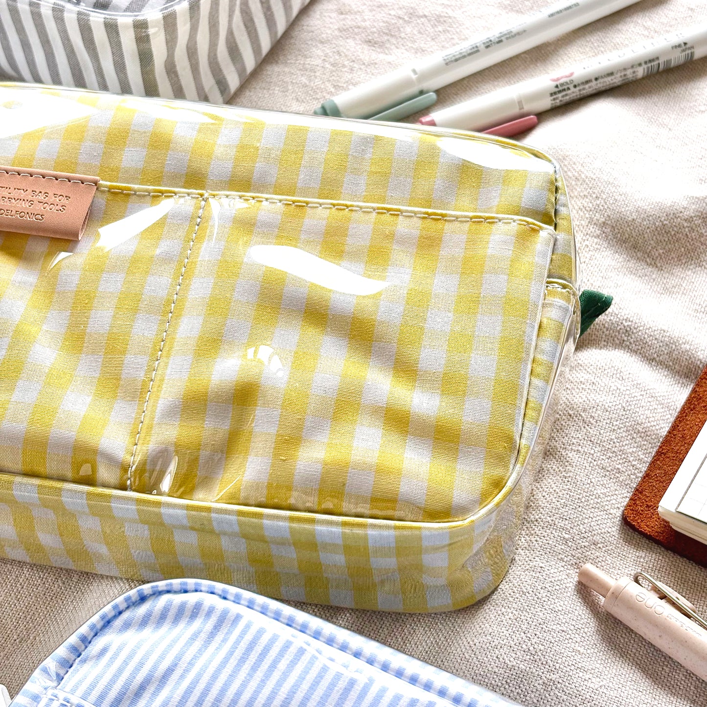Delfonics / Utility Pouch - Sereno Yellow (S size)