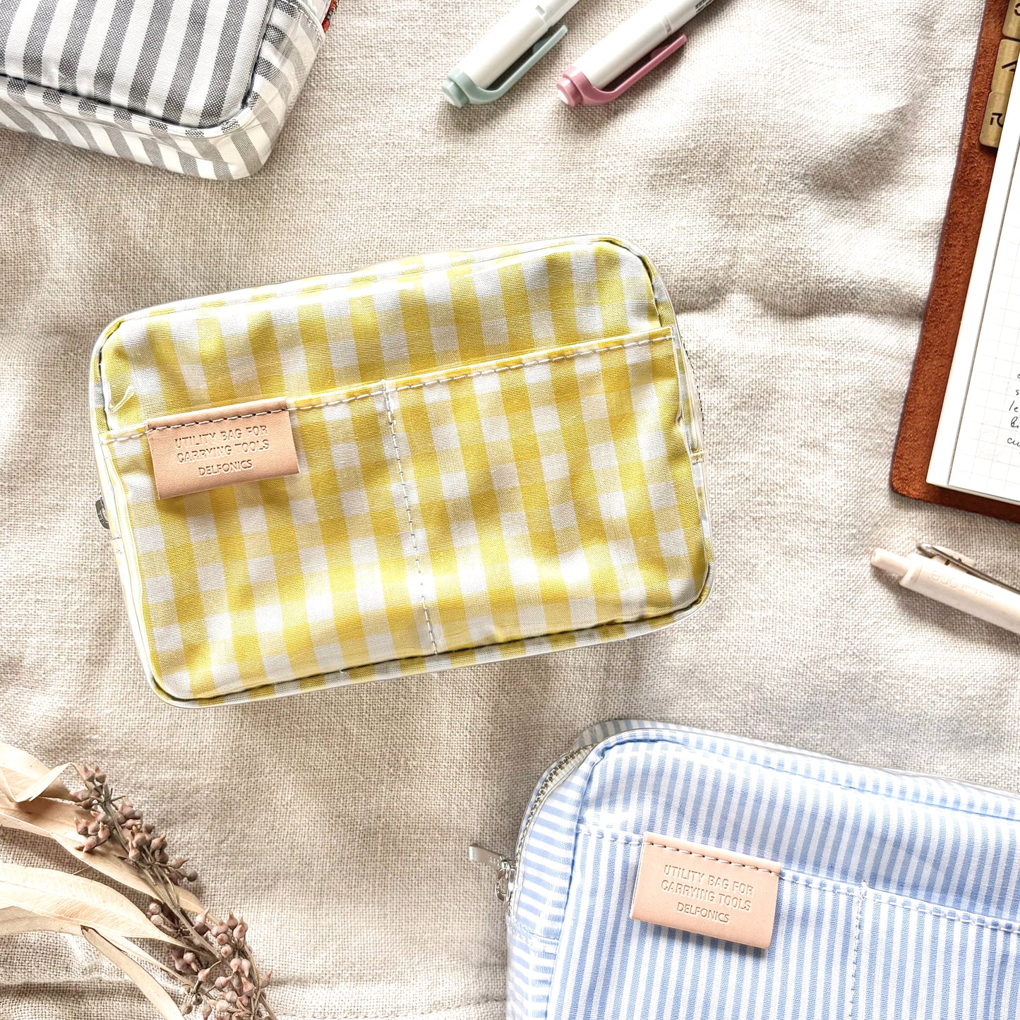 Delfonics / Utility Pouch - Sereno Yellow (XS size)
