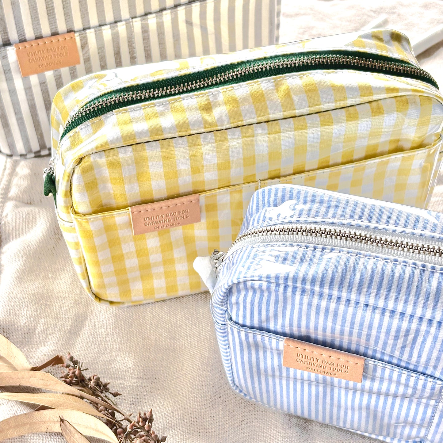 Delfonics / Utility Pouch - Sereno Yellow (S size)