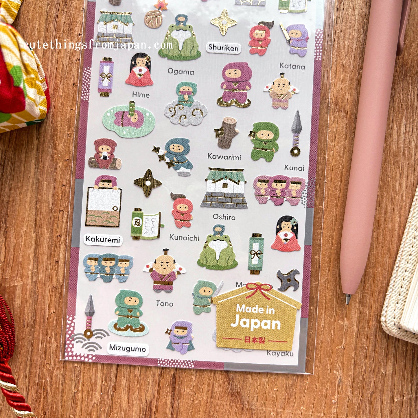 Japanesque Stickers - Ninja
