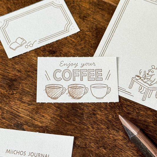 MiiCHOS x CTJF / Letterpress Label Book