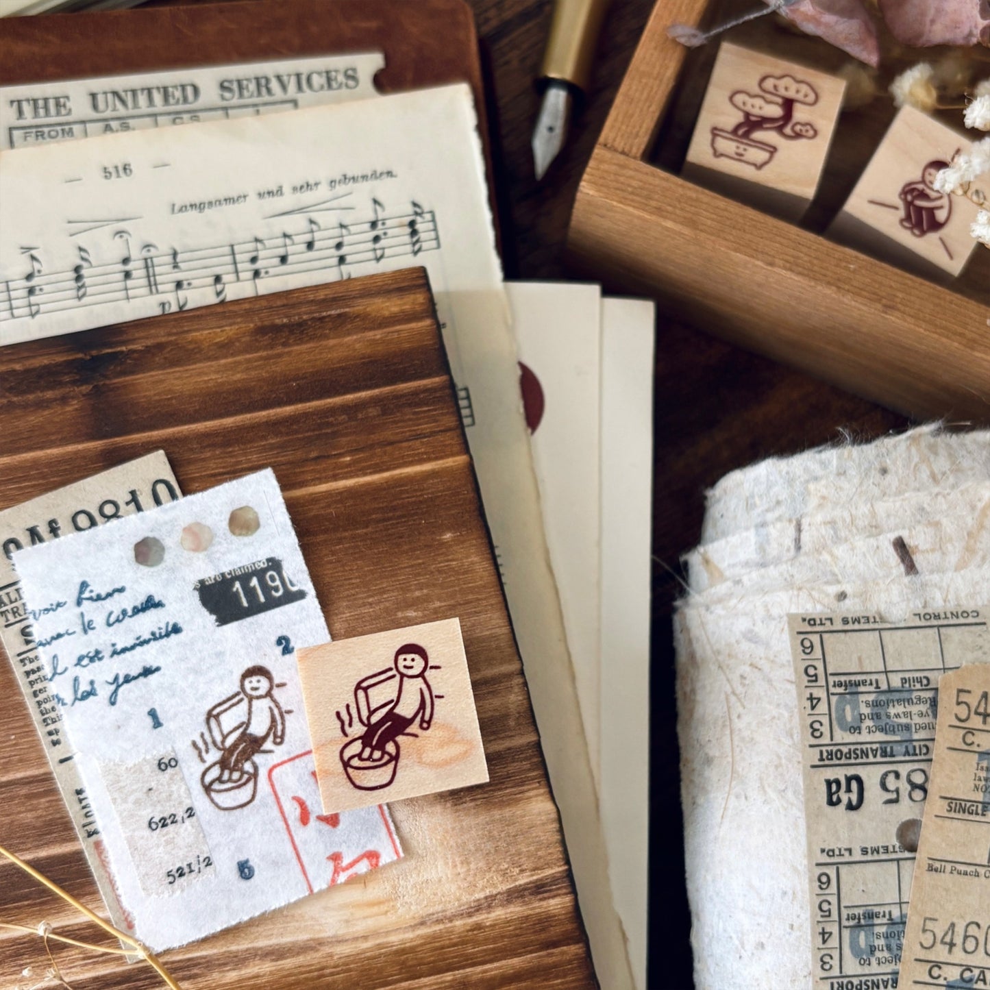 Littlelu / Planner Stamp - Foot Spa