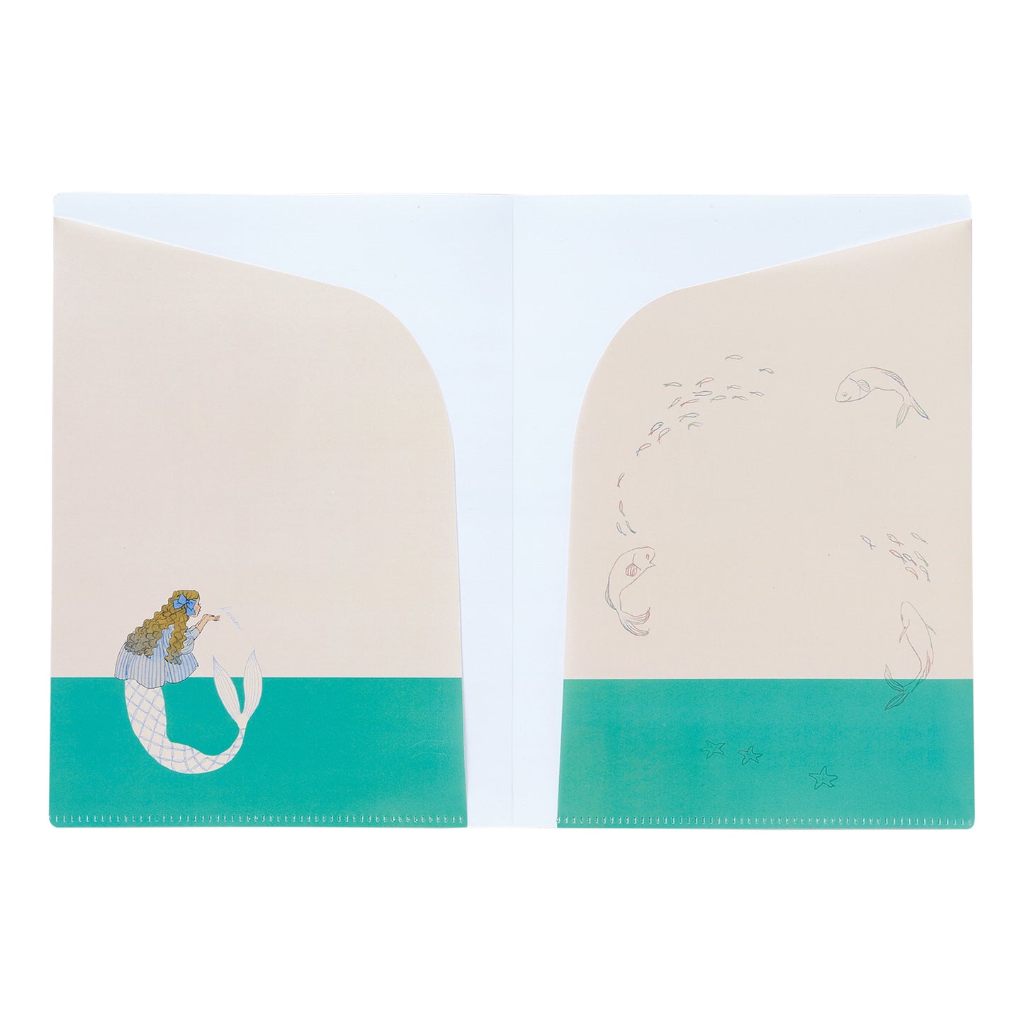 Rei Kurahashi / A5 Pocket Clear Folder - Mermaid