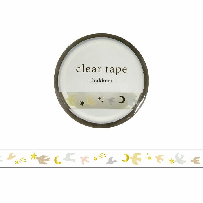 Mind Wave / Shiny Slim Clear Tape - Shiny Birds