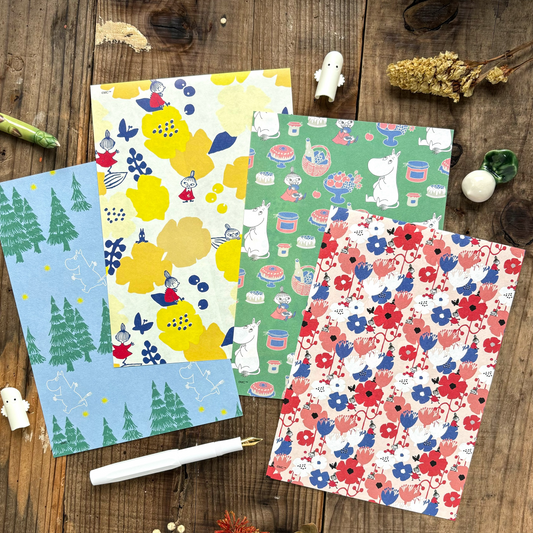 100 Writing Paper Pad - Moomin