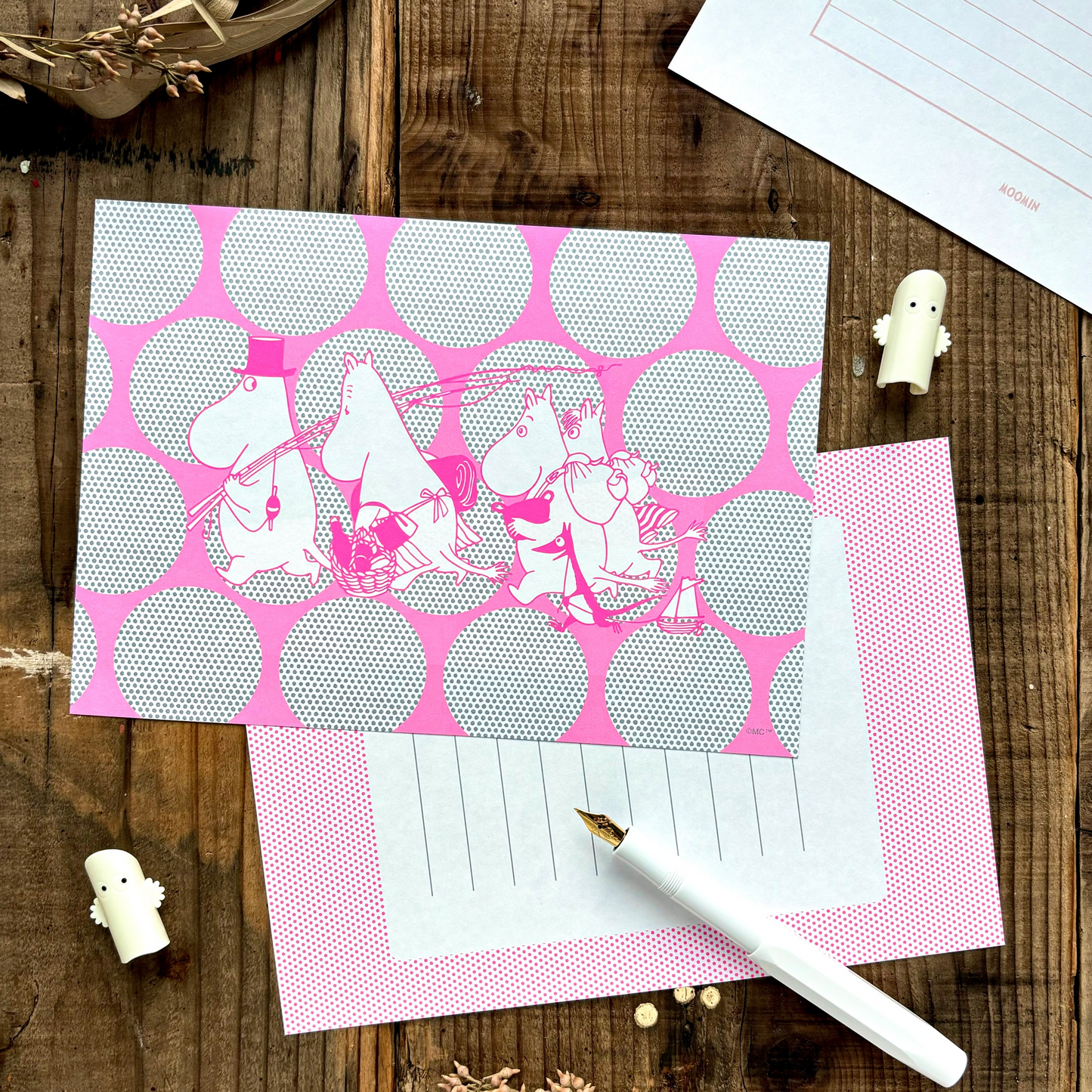 100 Writing Paper Pad - Moomin