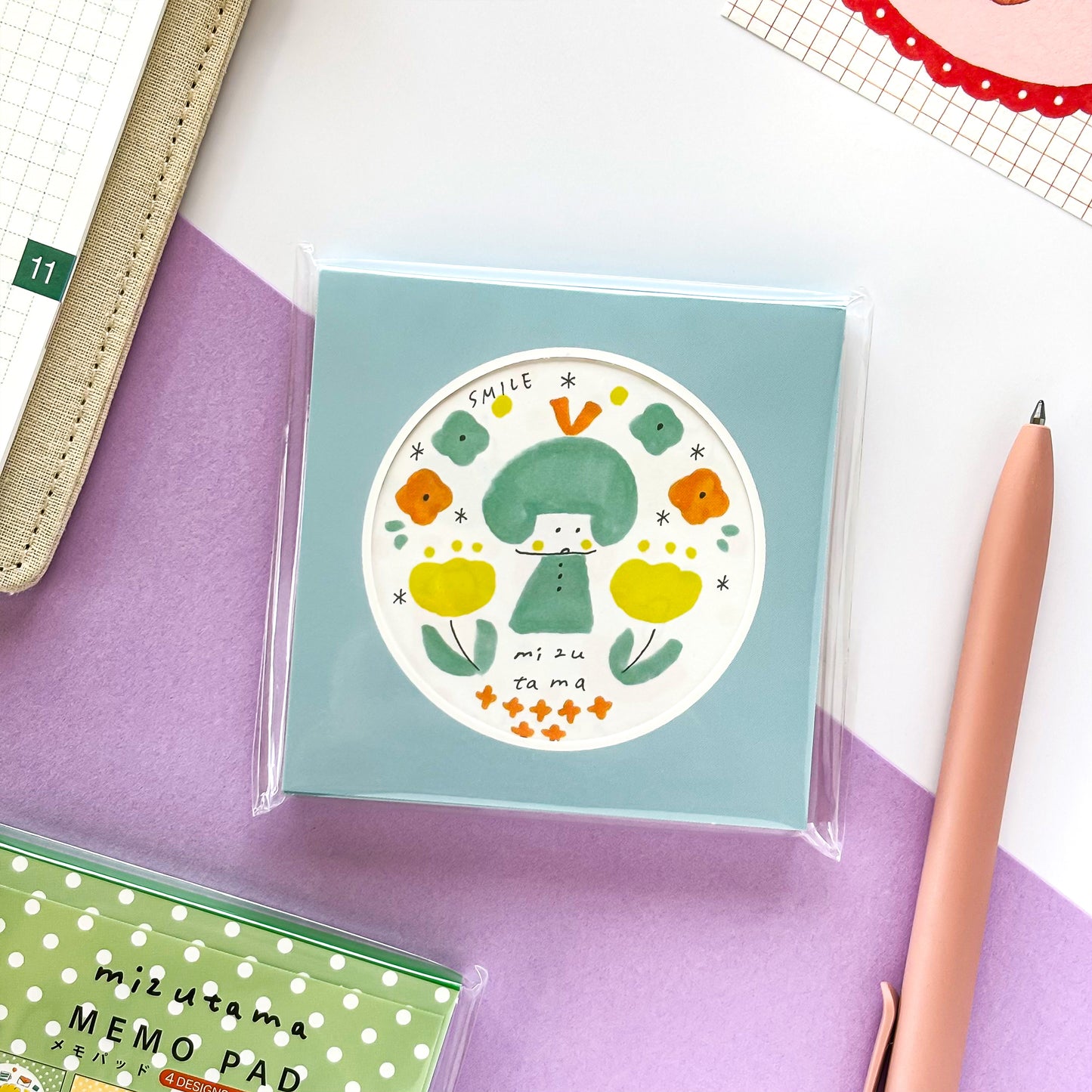 mizutama / Limited Edition / Memo Pad (blue)