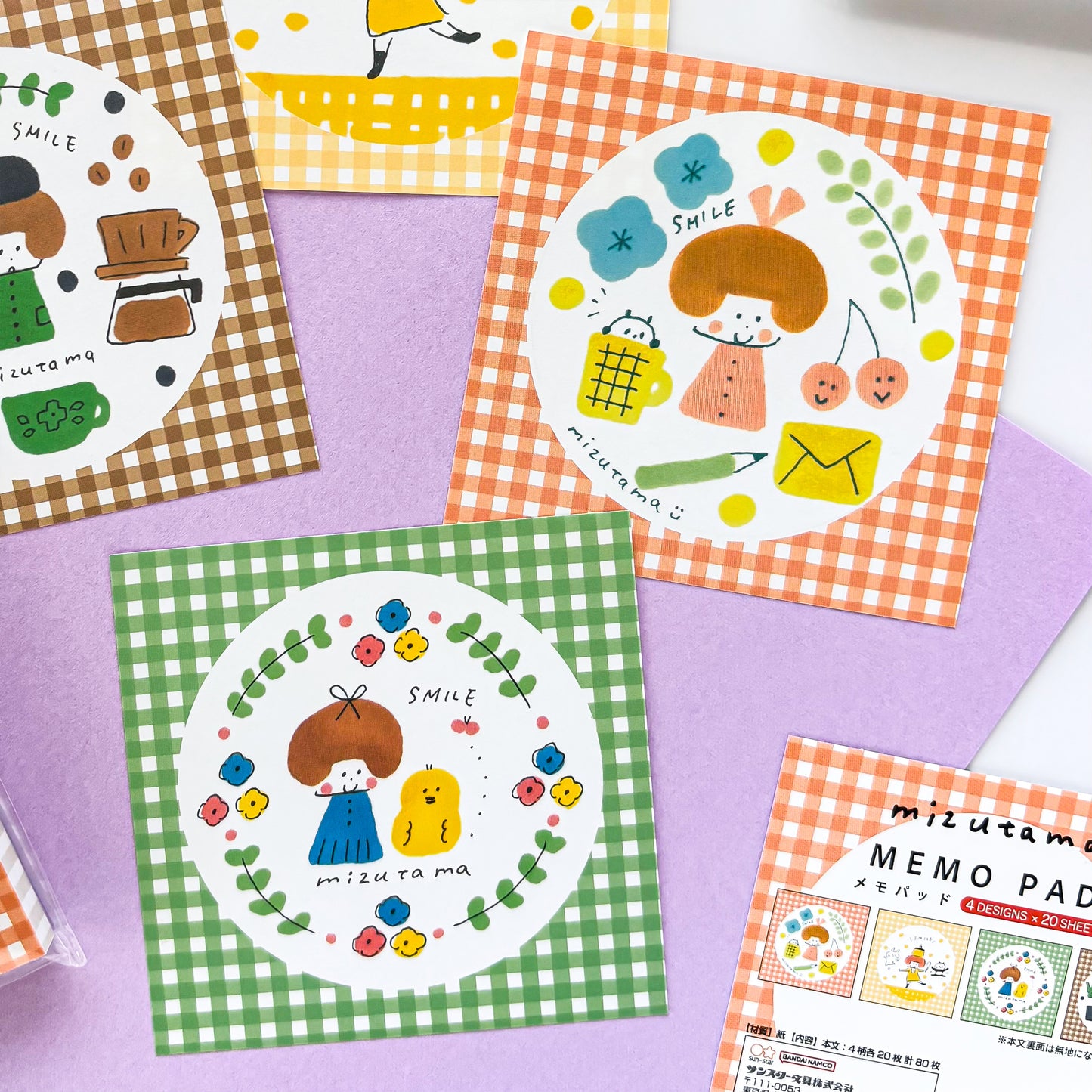 mizutama / Limited Edition / Memo Pad (red)
