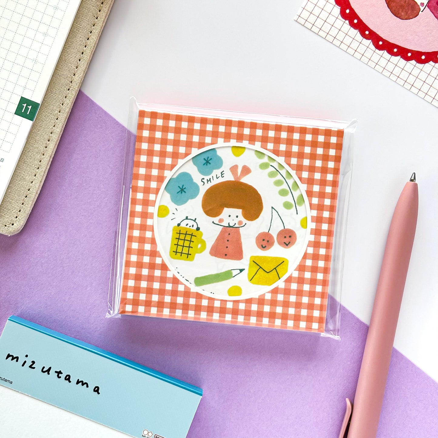 mizutama / Limited Edition / Memo Pad (red)