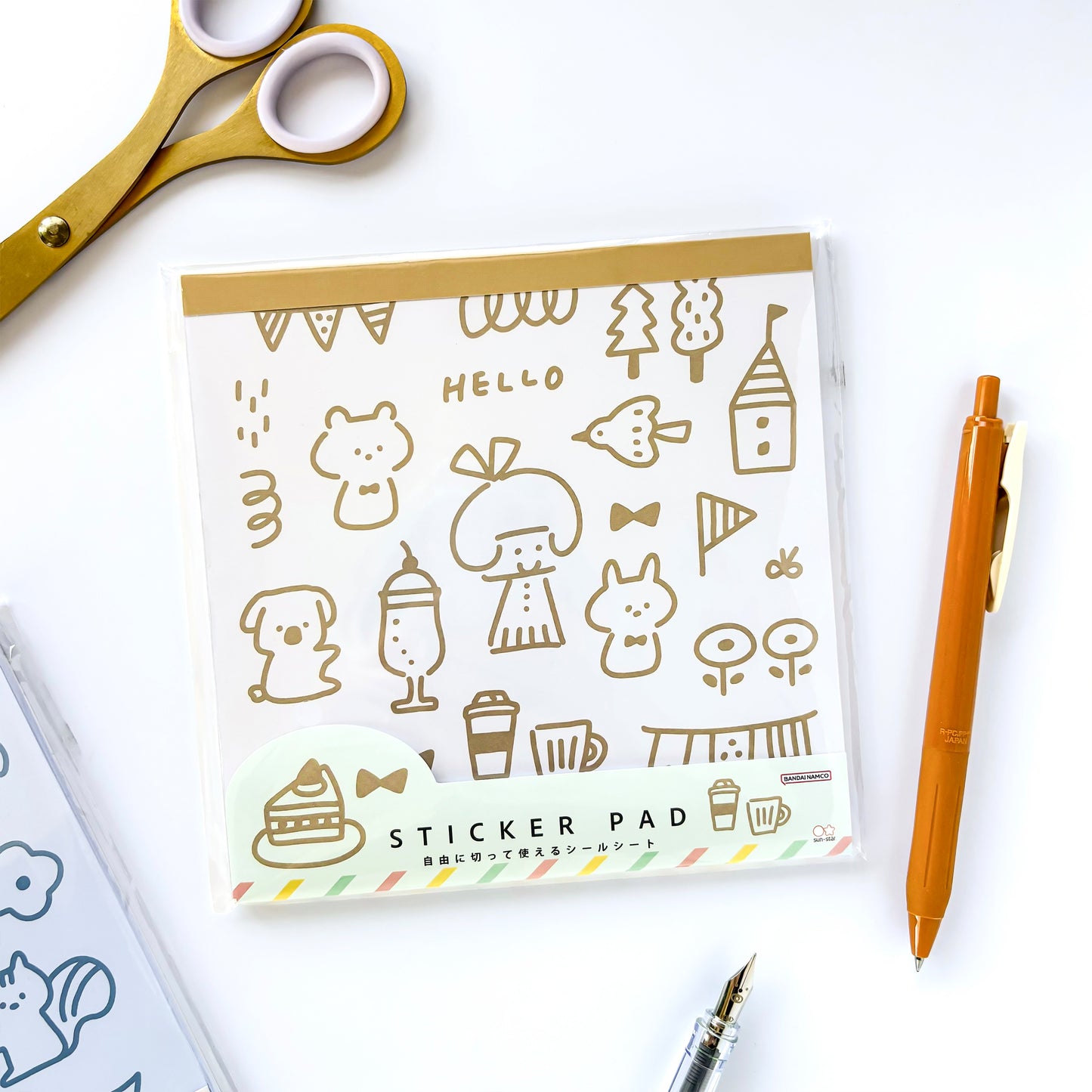 mizutama / Limited Edition / Sticker Book (brown)