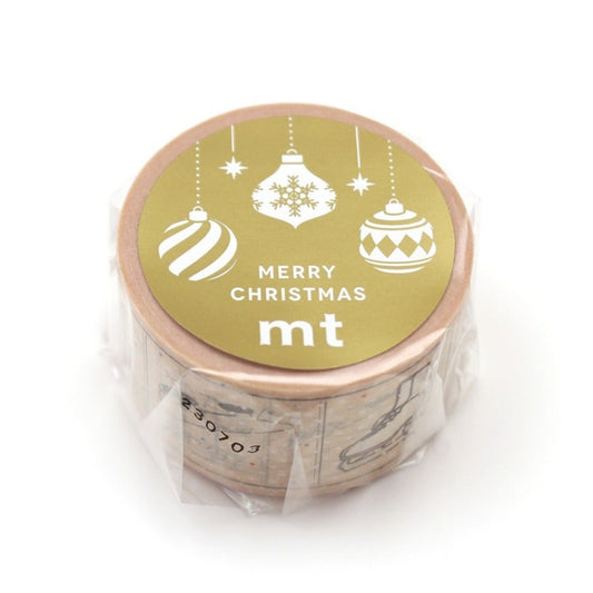 mt Chrismtas Limirws Washi Tape - Skating