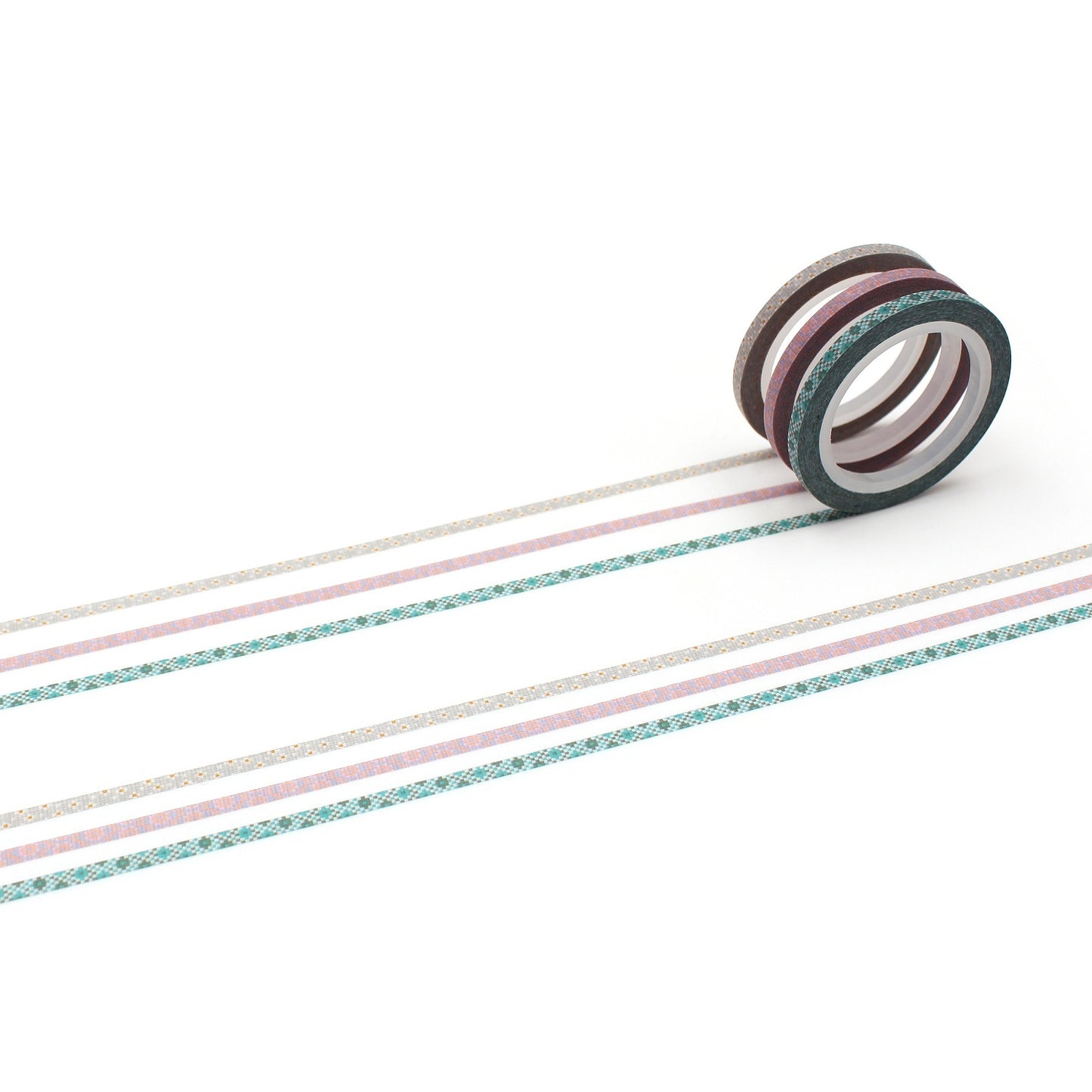 Slim Washi Tape Set - Stitch