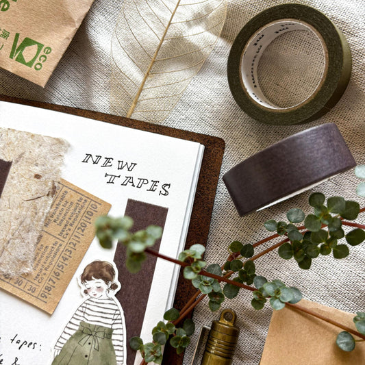 mt / Upcycle Washi Tape Set - Grayish Purple x Water