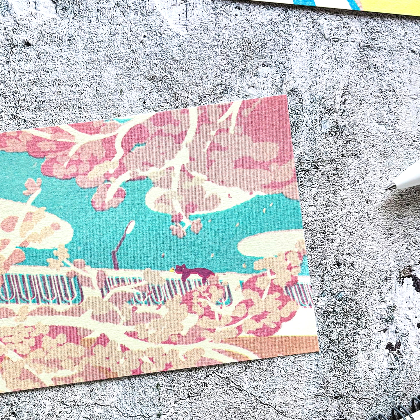 Nodoka Miyashita / Postcard - Under the Blossoms