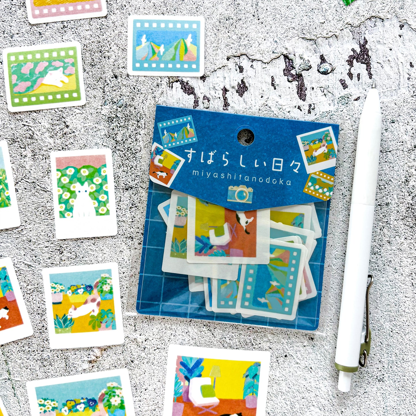 Nodoka Miyashita / Flake Stickers - Beautiful Days