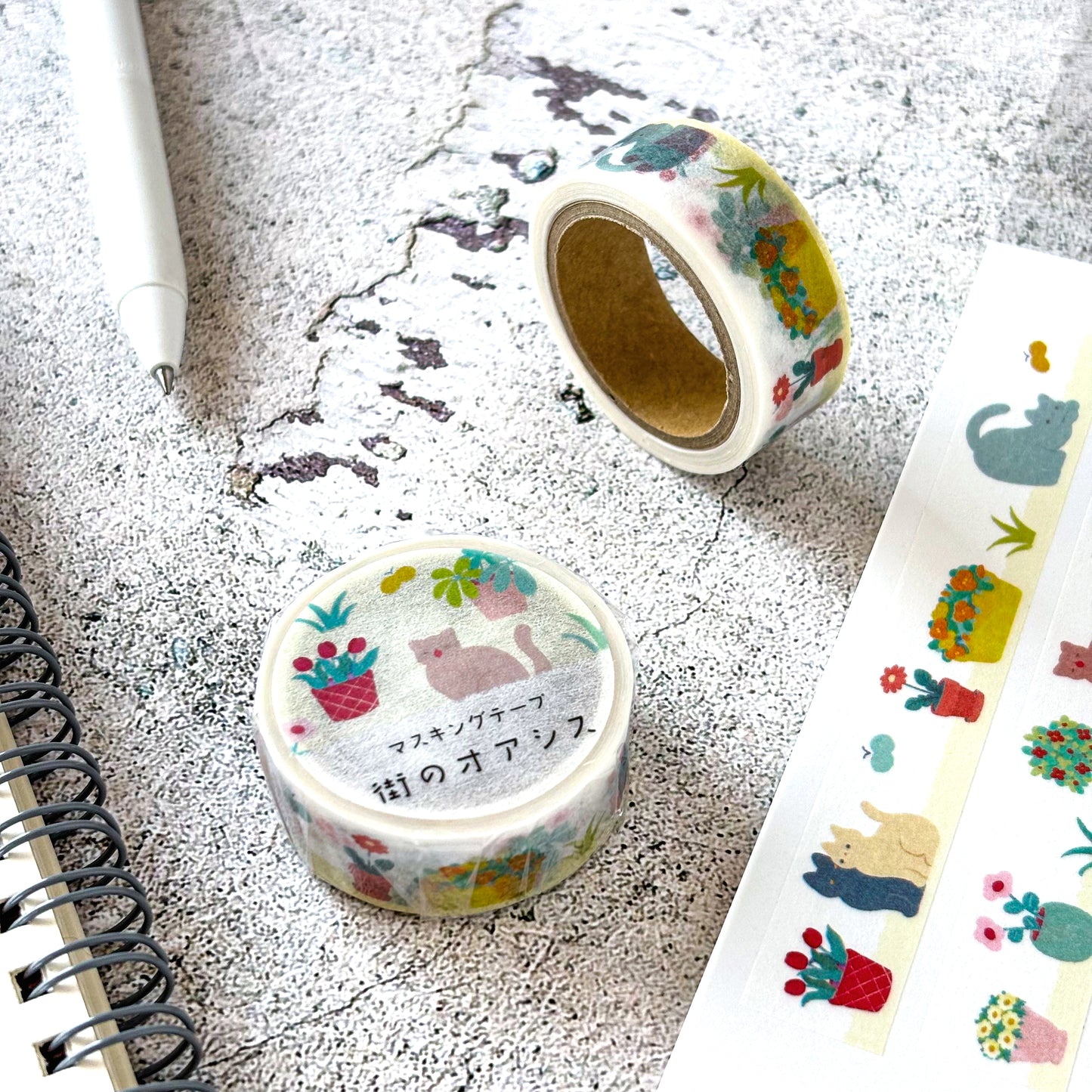 Nodoka Miyashita / Washi Tape - A Quiet Corner in the City