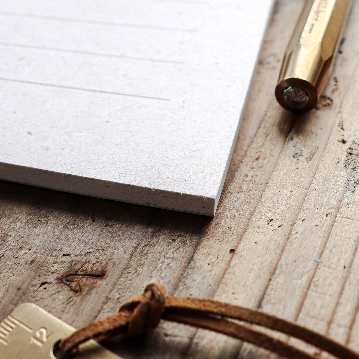 Sutenai 100% Washi Paper Note Pad - A5 (Ruled)