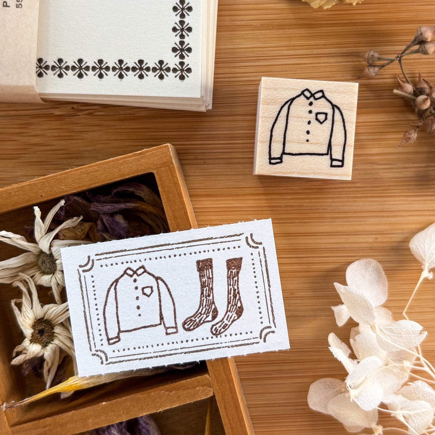 Necktie / Rubber Stamp - Shirt