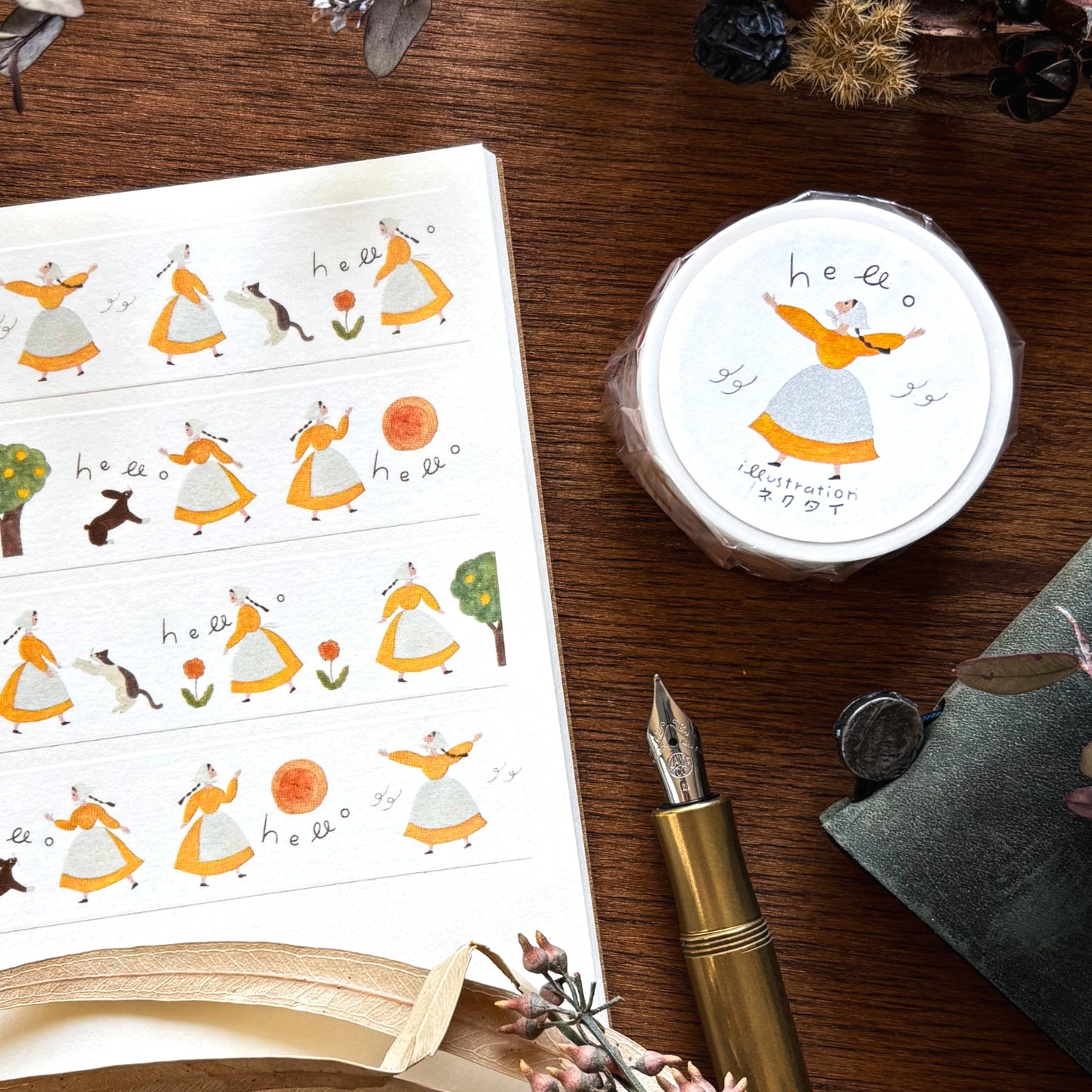 Necktie / Washi Tape - Hello there!
