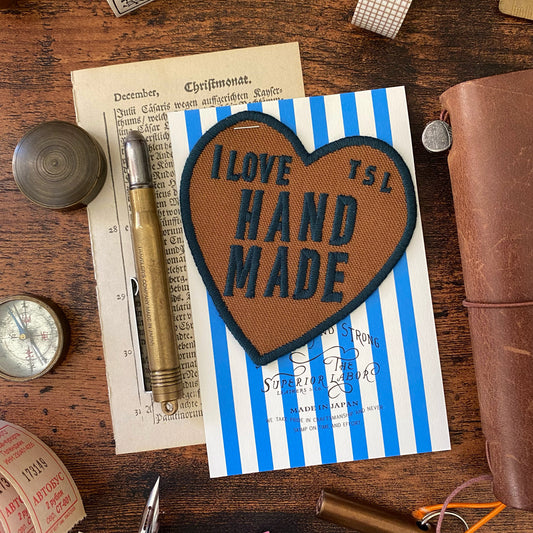 The Superior Labor / Embroidery Patch - Heart (Green)