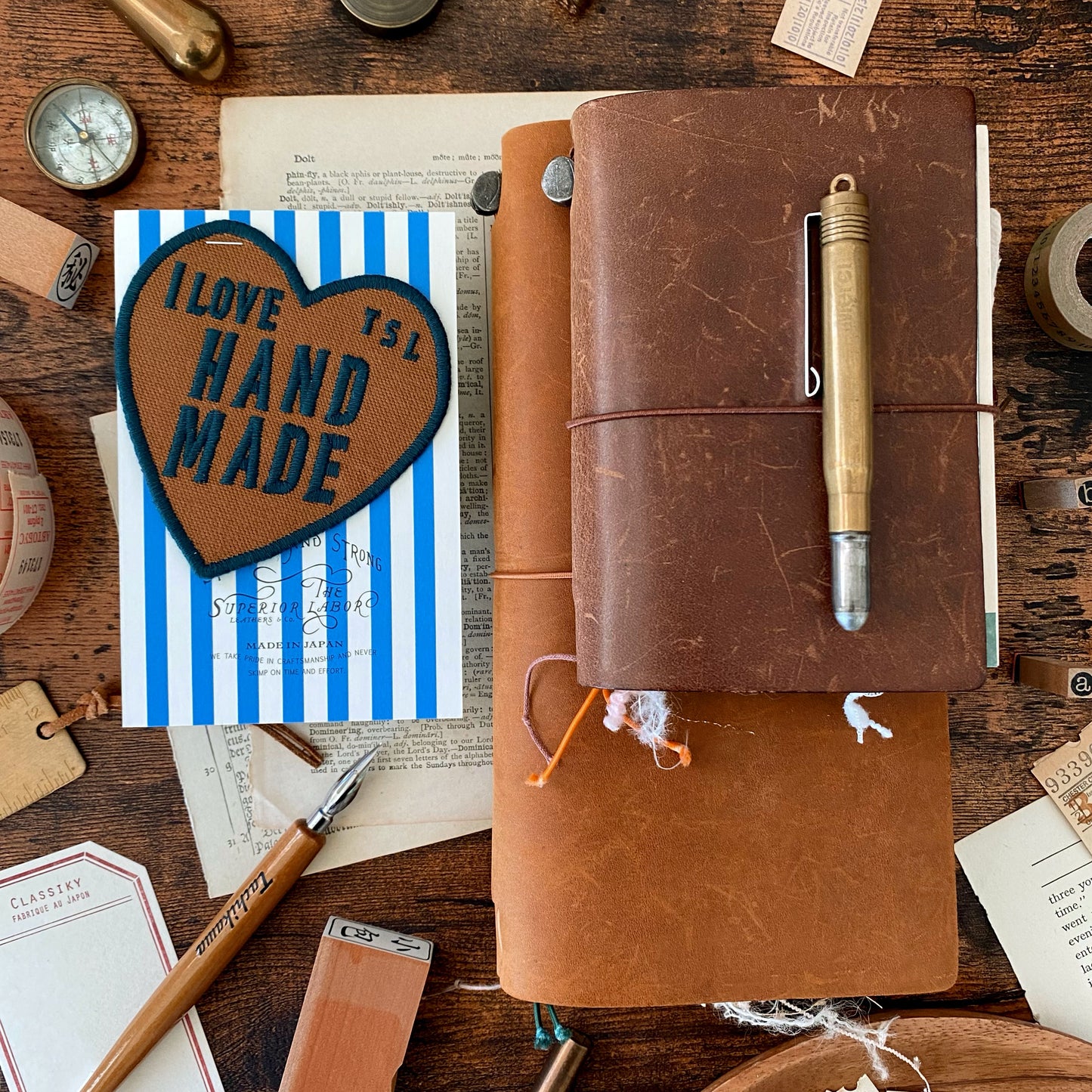 The Superior Labor / Embroidery Patch - Heart (Green)