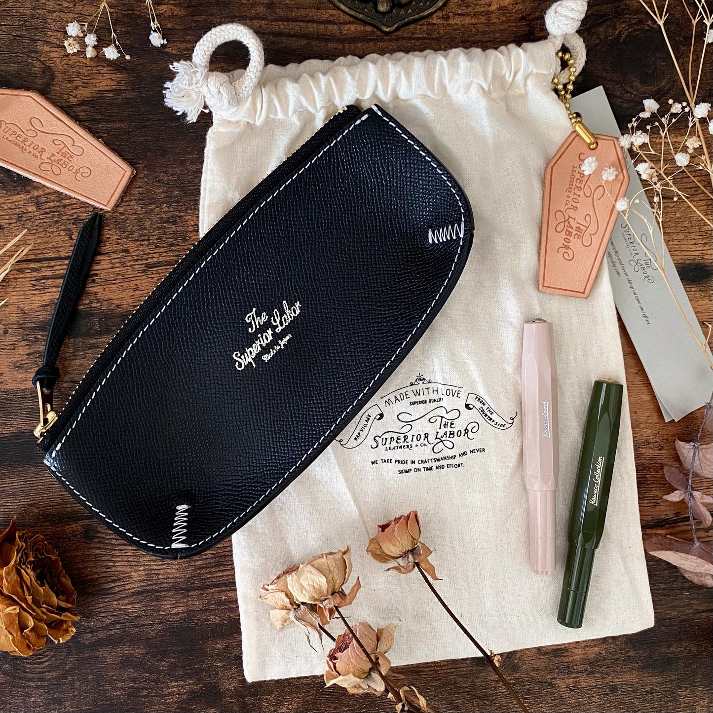 Limited Edition / The Superior Labor / Calf Pen Case (3 colors)