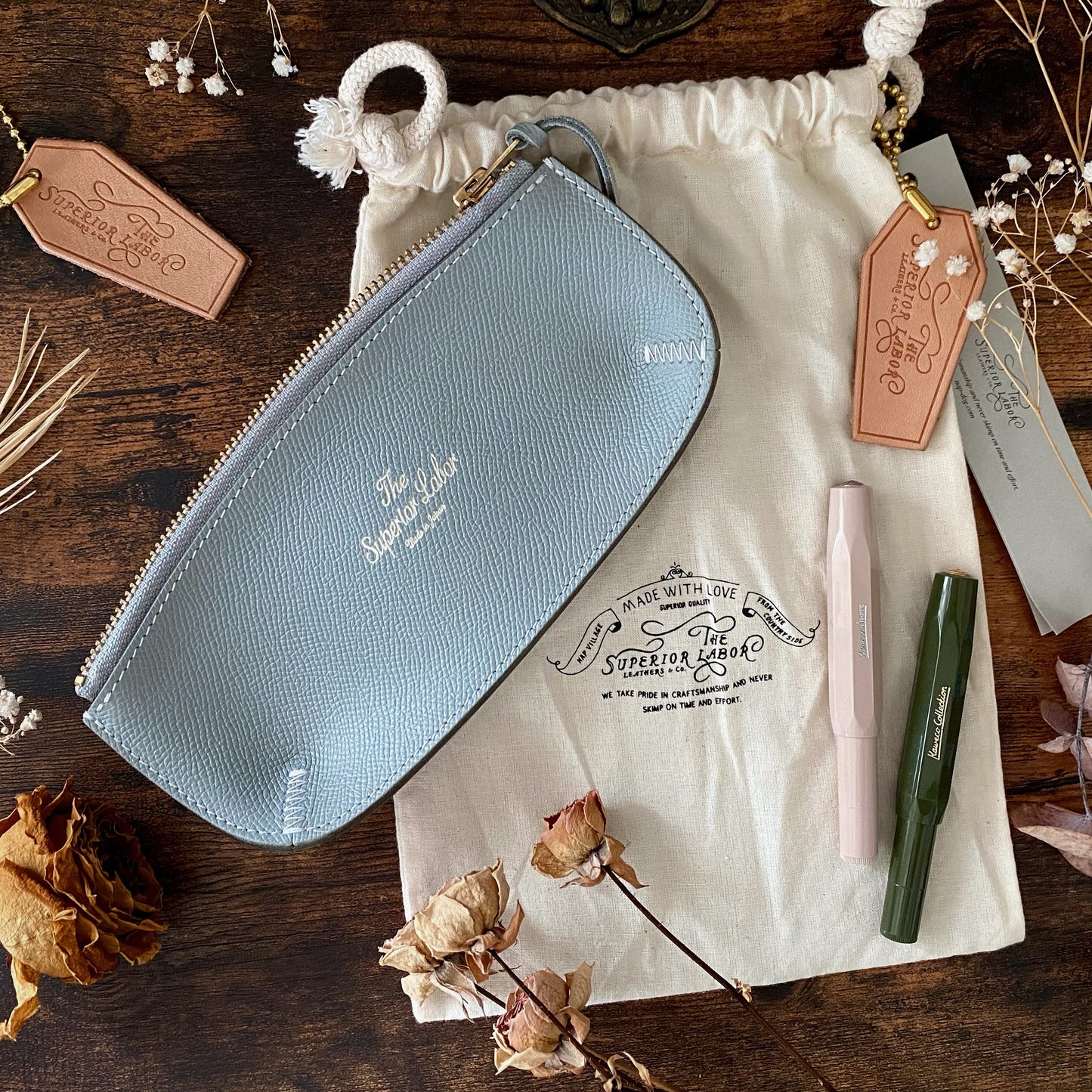 Limited Edition / The Superior Labor / Calf Pen Case (3 colors)