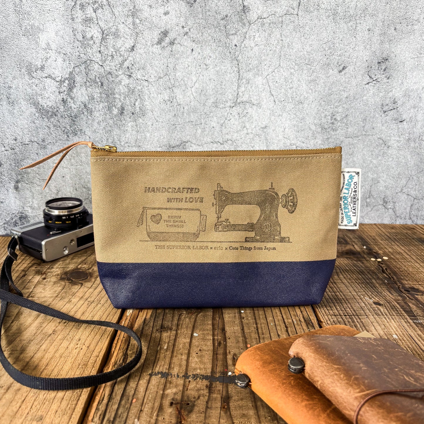 TSL x eric x CTFJ / Canvas Pouch - Handcrafted with Love