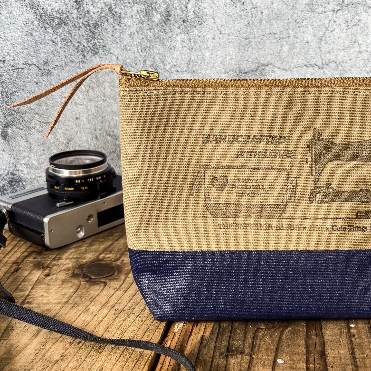 TSL x eric x CTFJ / Canvas Pouch - Handcrafted with Love