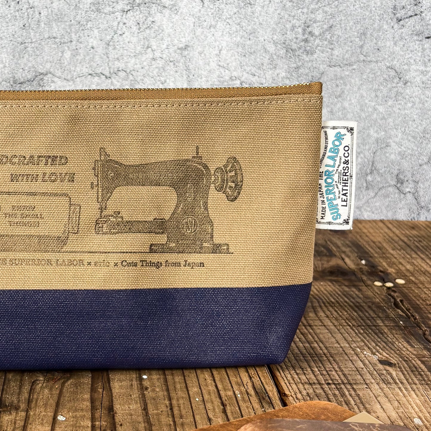 TSL x eric x CTFJ / Canvas Pouch - Handcrafted with Love