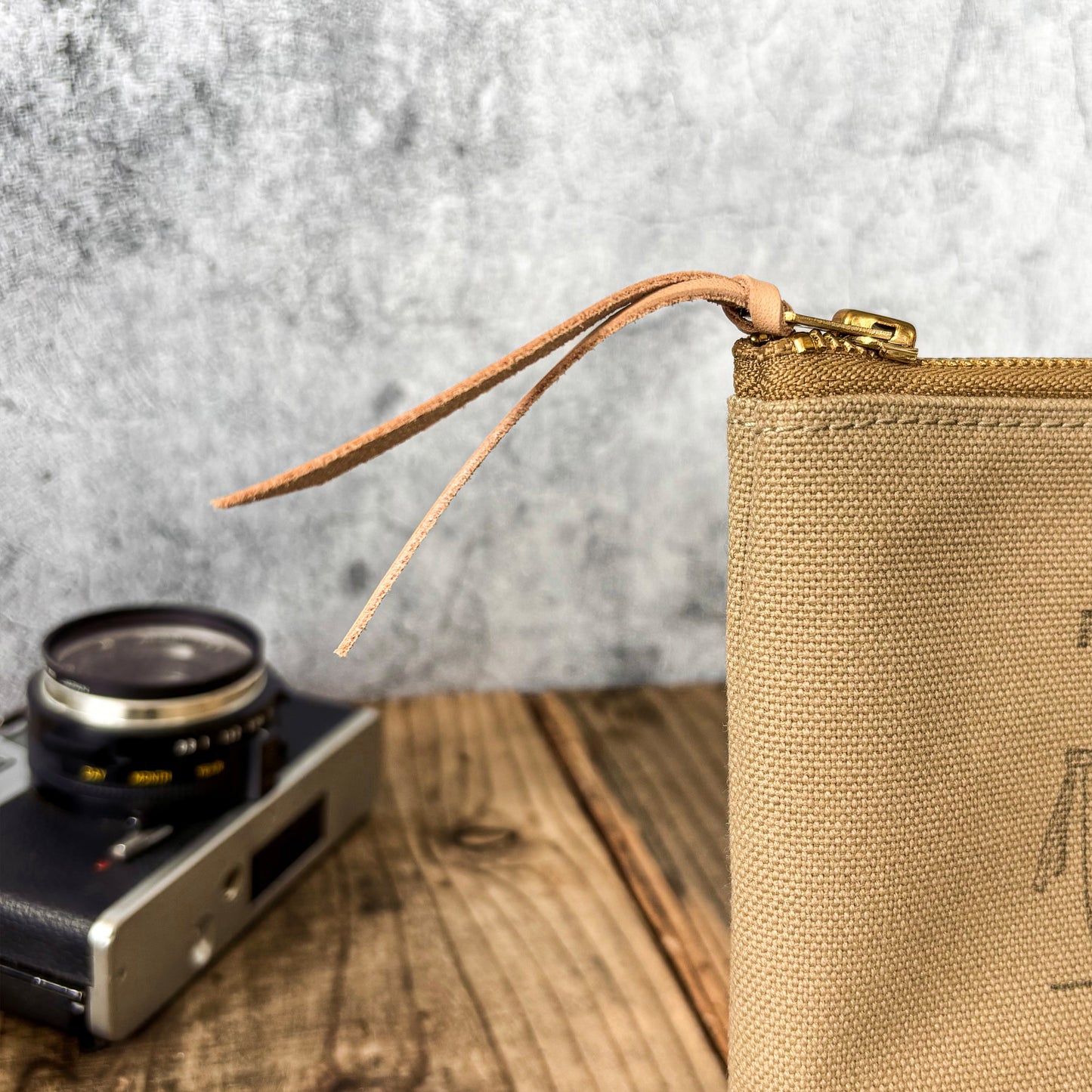 TSL x eric x CTFJ / Canvas Pouch - Handcrafted with Love