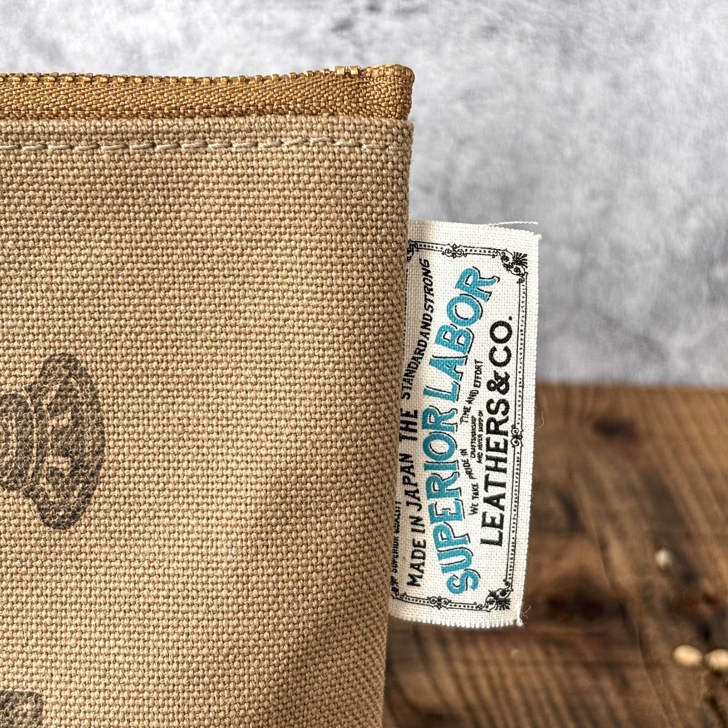 TSL x eric x CTFJ / Canvas Pouch - Handcrafted with Love