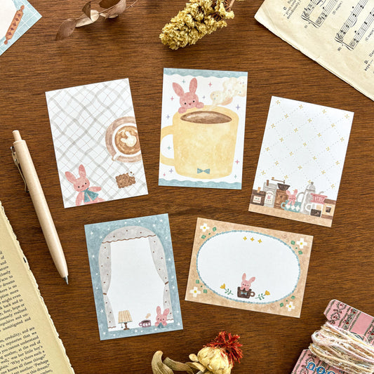 Waka Nakauchi / Memo Pad - Bunny's Cafe