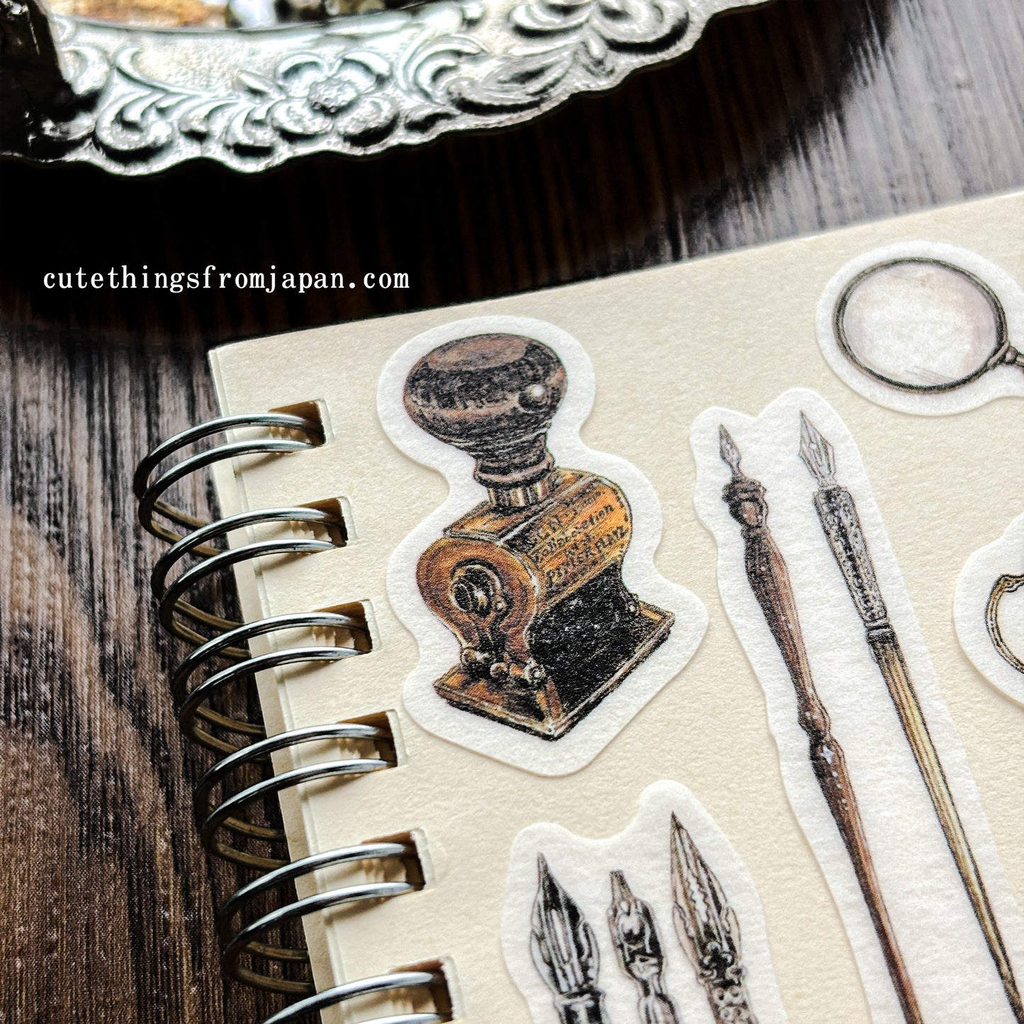 Lin Chia Ning Flake Stickers - Antique Stationery