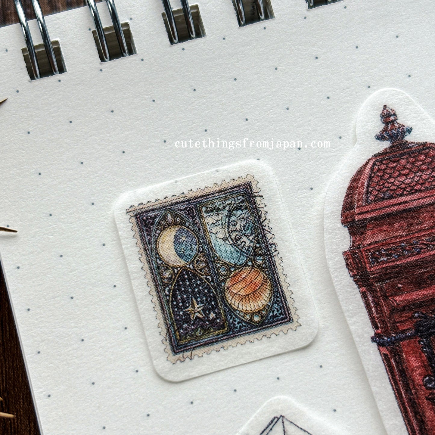 Lin Chia Ning Flake Stickers - Send More Mail
