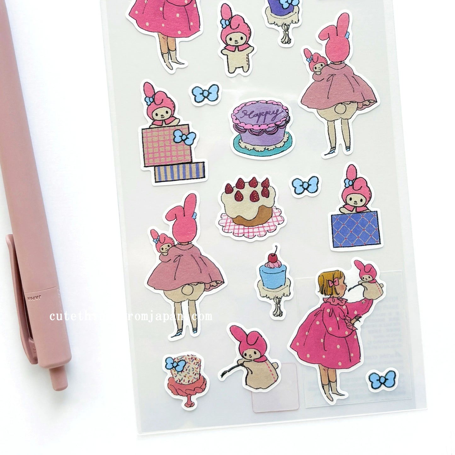 Limited Edition Rei Kurahashi Stickers - My Melody