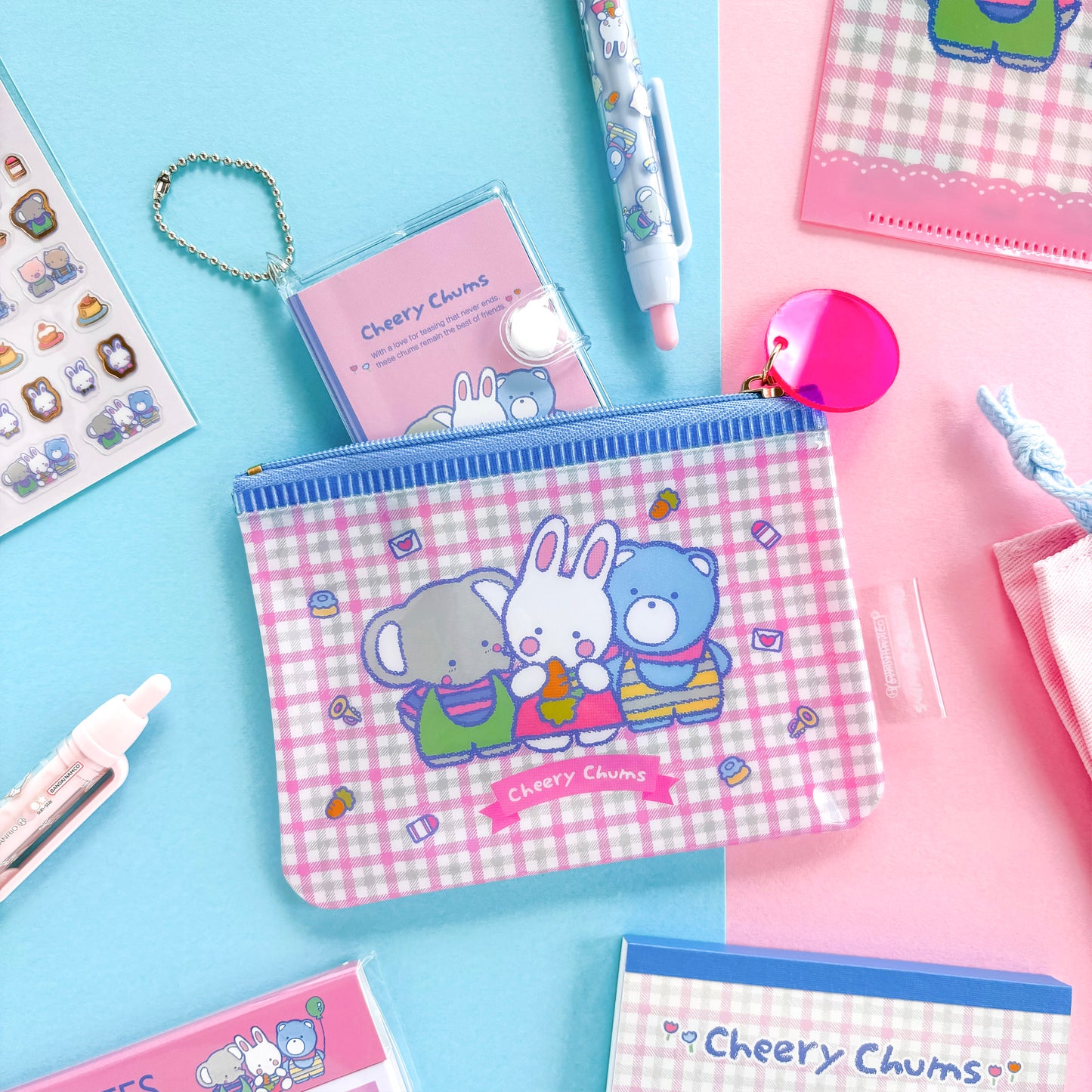 Limited Edition Sanrio Mini Pouch - Cherry Chums